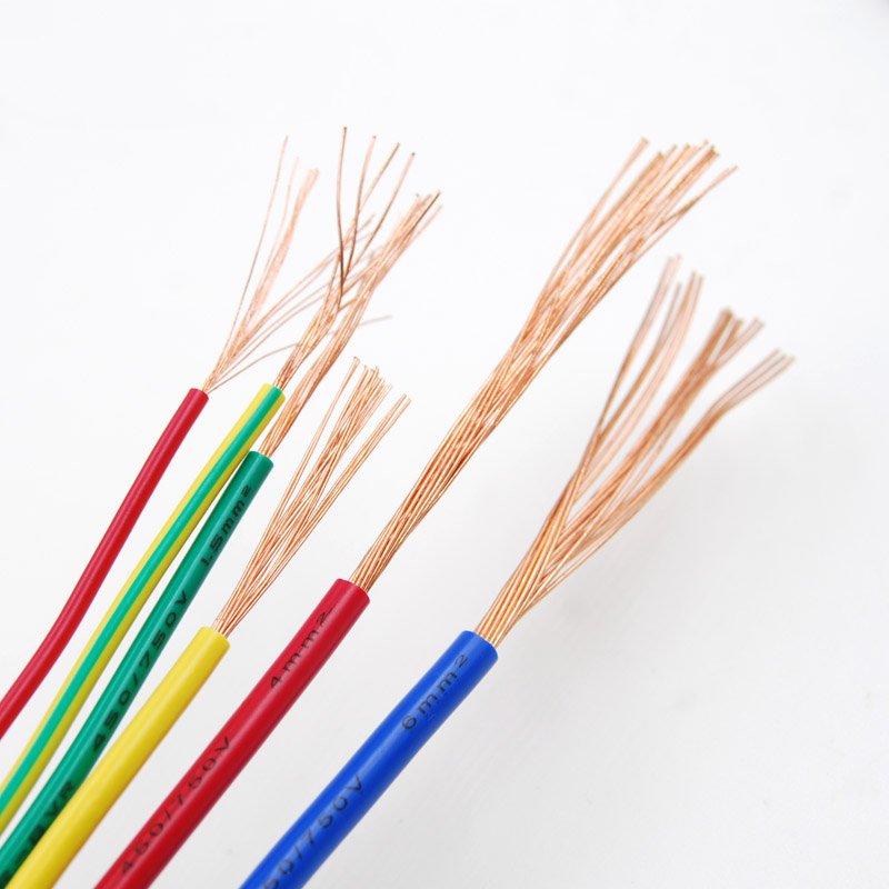 金環(huán)宇電線(xiàn)電纜：BVR單芯軟電線(xiàn)與硬芯線(xiàn)（BV線(xiàn)）區(qū)別對(duì)比